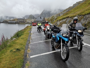 Auf dem St. Bernhard Pass